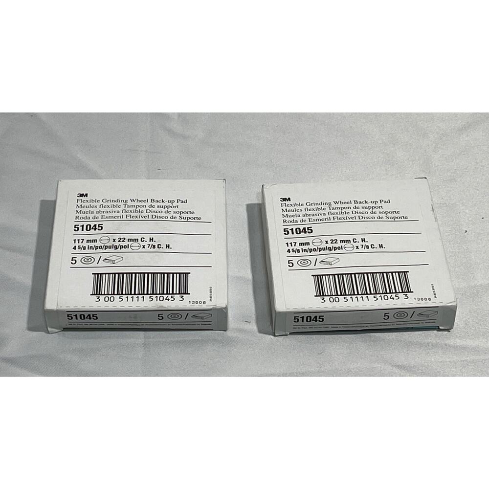 3M Flexible Grinding Wheel Back Up Pad 51045 10 Pcs